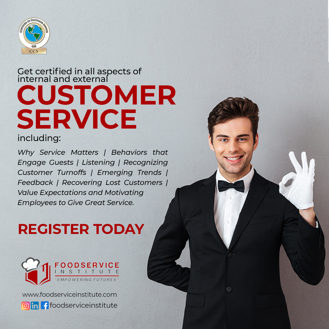 CERTIFIED IN CUSTOMER SERVICE (CCS)